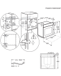 AEG BPK748380B 59.5cm Built In Electric Single Oven - Black