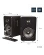 Av:Link 120.150 Active Bluetooth Bookshelf Speakers