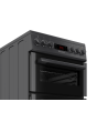 Blomberg HKS951N 50cm Double Oven Electric Cooker with Ceramic Hob - Anthracite