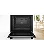 Bosch HQA574BS3B 59.4cm Built In Electric Single Oven - Stainless Steel