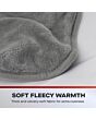 Daewoo HEA1914GE Heated Throw Blanket, Soft Flannel Fur Fleece With Detachable Controller For Machin