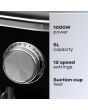 Daewoo SDA2758GE1 1000W 5L Baking Stand Mixer - Black