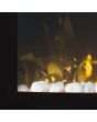 dimplex ART20 Artesia Curved Glass Wall Fire,Bluetooth Speaker+Remote Control