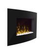 dimplex ART20 Artesia Curved Glass Wall Fire,Bluetooth Speaker+Remote Control