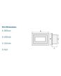 dimplex ART20 Artesia Curved Glass Wall Fire,Bluetooth Speaker+Remote Control