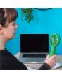 Electrovision (ALTAI) EH1950G Green USB Rechargeable Hand Held Mist Fan With Bottle