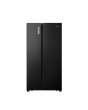 Fridgemaster MS91520EB 91Cm Total No Frost American Fridge Freezer - Black - E Rated