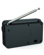 Groov-e GVDR10BK Madrid Rechargeable DAB Radio With Bluetooth 