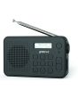 Groov-e GVDR10BK Madrid Rechargeable DAB Radio With Bluetooth 