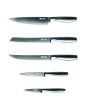 Haden 193520 Perth Slate Grey Metal Knife Block Set