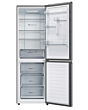 Haier HDPR3618DNPK 8.29/4.23Cuft Total No Frost 60Cm Fridge Freezer 185Cm - Stainless Steel