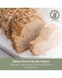 Hamilton Beach HB8103BMW Bread Maker, Quick Bake, 19 Programmes, 3 Loaf Sizes, Gluten-Free, Whole Wh