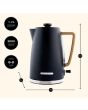 Hamilton Beach HBK01MB Hamilton Beach Scandi 1.7L Kettle Matte Black With Wood Effect
