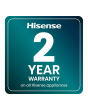Hisense RQ5P470SYFD Total No Frost Fridge Freezer Black