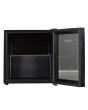 Iceking DF49K Black Tabletop Mini Drinks Fridge With Glass Door
