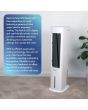 IGENIX IG9706 Air Cooler With Remote, Led Display, 3 Fan Speeds With Oscillation Function, 7 Hour Ti