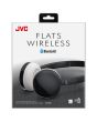 Jvc HAS22WBUX Flats Wireless Bluetooth On Ear Headphones - Black