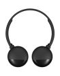 Jvc HAS22WBUX Flats Wireless Bluetooth On Ear Headphones - Black