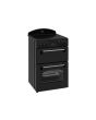 Leisure CLB60ECK 60Cm Double Oven Range Cooker - Black