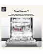 LG DF587HMS 14 Place Ruesteam Quadwash Wifi Connected Dishwasher - Matte Black 