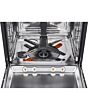 LG DF587HMS 14 Place Ruesteam Quadwash Wifi Connected Dishwasher - Matte Black 