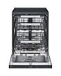 LG DF587HMS 14 Place Ruesteam Quadwash Wifi Connected Dishwasher - Matte Black 