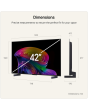 LG OLED42C66LB.AEK 42 inch 4K OLED Smart TV