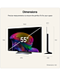 LG OLED55C66LB.AEK 55inch 4K Oled Evo Ai Smart TV