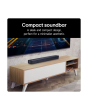 LG SQM1.AGBRLLK 2.0 Channel 40W Black Soundbar Speaker
