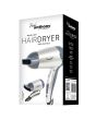 lloytron H1010SV Silver/Grey 1200W Dual Voltage Folding Travel Hair Dryer With 2 Heat Settings And S