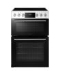 Midea MFO24EME4R118-WH 60Cm Double Oven Cooker With Ceramic Hob - White