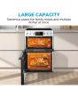 Midea MFO24EME4R118-WH 60Cm Double Oven Cooker With Ceramic Hob - White