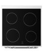 Midea MFO24EME4R118-WH 60Cm Double Oven Cooker With Ceramic Hob - White