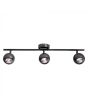 Minisun 15701 Mini Retro Eyeball 3 Way Straight Bar Spotlight Black Chrome