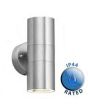Minisun 18296 Ip44 Up/ Down Wall Light S/Steel