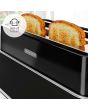 Morphy Richards 245744 Signature Long Slot 4 Slice Toaster - Black