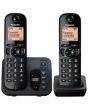 Panasonic KXTGC222EB Twin Digital Cordless Answer Phone With Nuisance Calls Block