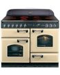 RANGEMASTER 68280 110 Classic Ceramic Range Cooker Cream + Chrome