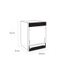 Sensis DWI0113FSDW Integrated Dishwasher with Sliding Hinges