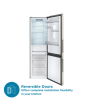 Sensis RFCMF0154ES 54cm No Frost Fridge Freezer Silver