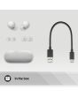 Sony WFC700NW_CE7 Wireless Noise Cancelling In Ear Headphones - White