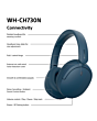 Sony WHCH730NL.CE7 Wireless Noise Cancelling Headphones Blue