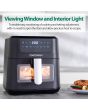 Statesman SKAF05015BK 5L Digital Air Fryer 8 Pre Set Cooking Programes