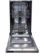 Teknix TBD455 9 Place Slimline Intergrated Dishwaher, E Rated, 5 Programme