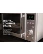 Tower KOR6N7RST 20L 800W S/S Touch & Dial Control Microwave