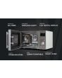 Tower KOR6N7RST 20L 800W S/S Touch & Dial Control Microwave