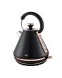 Tower T10044RG Cavaletto 3Kw 1.7L Pyramid Kettle Black