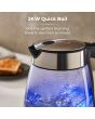 Tower T10058 1.7L Stainless Steel Glass Kettle