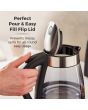 Tower T10058 1.7L Stainless Steel Glass Kettle