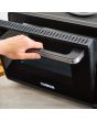Tower T14044 32L Mini Oven With Hot Plates Black With Silver Accents